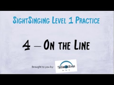 Level 1 Sight Singing Practice 4