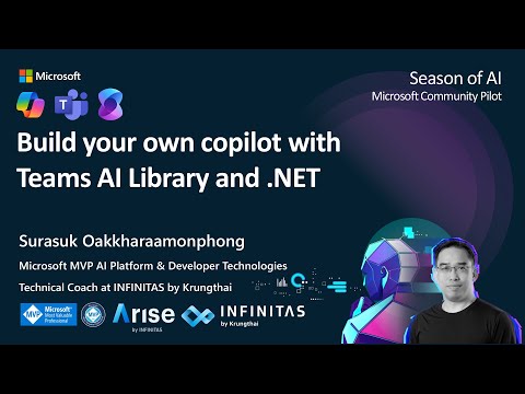 Build your own copilot using Teams AI library and .NET