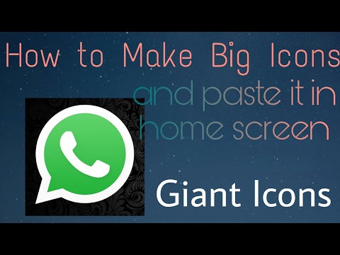 How to make app Icons bigger on Android | Giant Icons | How to enlarge app icons on Android