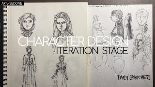 Character Design Iteration Stage