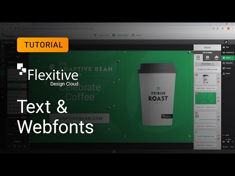 Text & Webfonts - Flexitive Tutorial