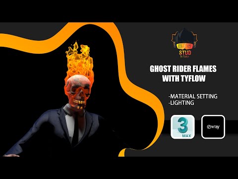 Ghost rider Flames | Tyflow Fire | Tymesher