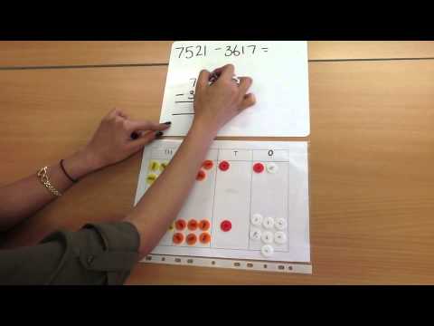 Compact Subtraction with exchange