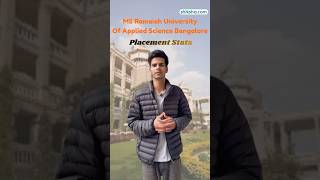 MS Ramaiah University Placements 📈 |Stats & Student Feedback #shorts #LCC #youtubeshorts #bangalore