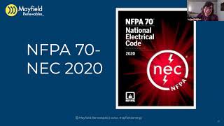 Ask Mayfield Anything: Solar+Storage Code and Design Considerations