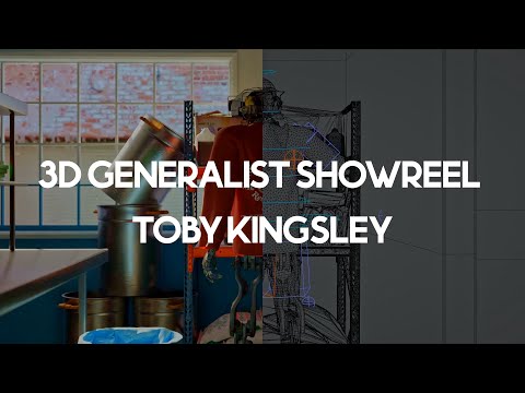 Toby Kingsley 3D Showreel