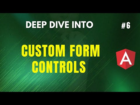 Custom form elements in angular
