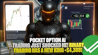 POCKET OPTION AI TRADING JUST SHOCKED ME! | BINARY TRADING HAS A NEW KING I MADE +$4,388!