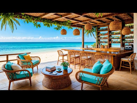✨Tranquil Seaside Coffee Time | Soft Morning Jazz & Nature Calm for Focus, Creativity & Chill