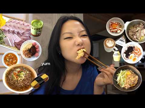 what i eat in a week living in korea (EASY recipes for lazy girls!!)