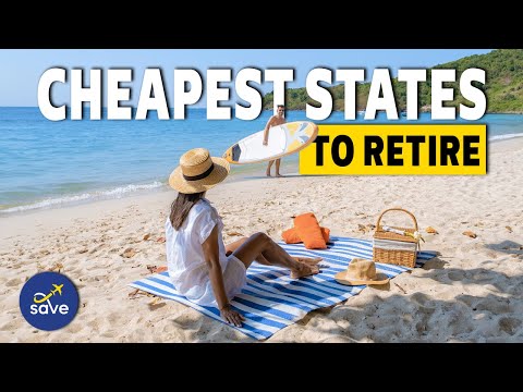 10 AFFORDABLE states to RETIRE comfortably in the US