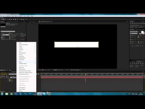 After Effects - Simple Loading Bar by Viper
