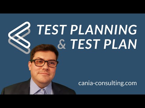 Test Planning and Test Plan