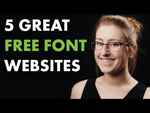 5 Great FREE FONT Websites for designers