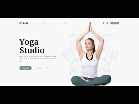 Create A Yoga Studio Website On WordPress 2023 | Live Demo | CodeWithNabeel