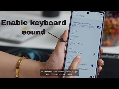 How to Turn On Keyboard Sound on Android | Enable Typing Sound
