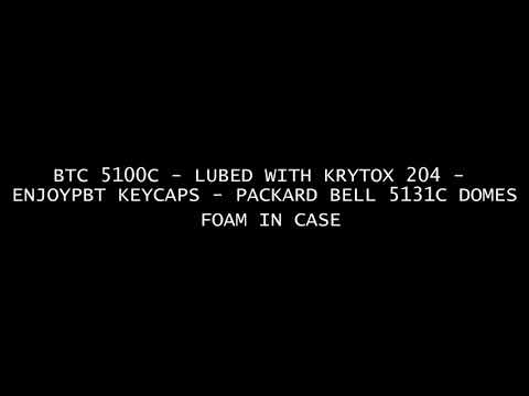 BTC 5100C with Packard Bell Domes Sound Test