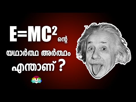 ലോകം മാറ്റിമറിച്ച സമവാക്യം - Real Meaning of E=mc2 - explained in Malayalam - Sahapadi vlog