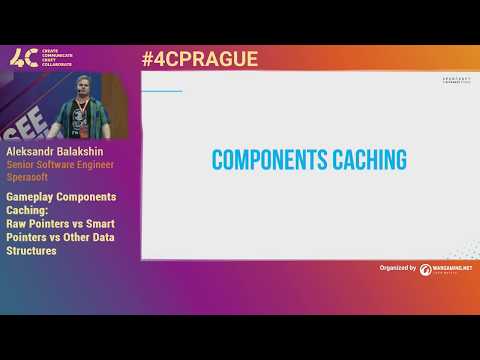 Gameplay components caching