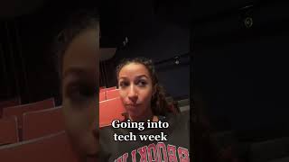 Yay tech #musicaltheatre #theatrekid #intothewoods #techweek #musical #theatrelife #rehearsal