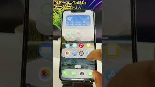 iOS 19 – Demo Try the Beta Now! #iOS19 #BetaDemo #Apple #iPhone #iosupdate