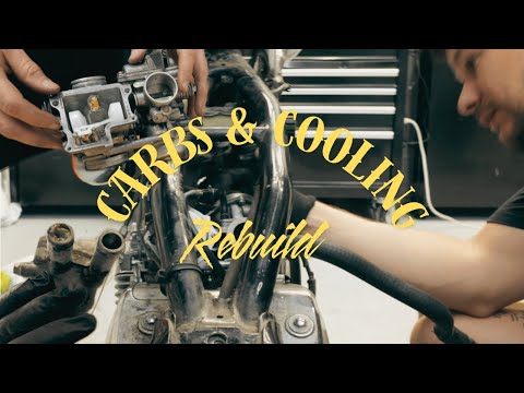 Honda Shadow Build Ep. 2: Carb Rebuild & Cooling System Rescue 🔧