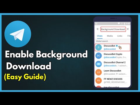 How To Turn On Background Download In Telegram | Fix Telegram Download Issues