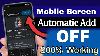 Automatic Ads Problem | Display Add Problem | Mobile Screen Ads Off | Tech Of