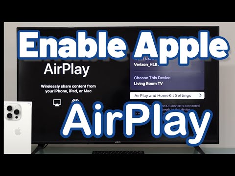 How To Turn On  AirPlay on Vizio Smart TV (V505-J09") (2024 updated)
