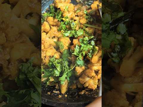 tasty easy cauliflower recipe #tastyfood #cooking #spicycauliflower #spicyfood