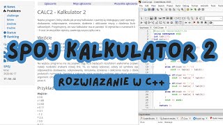 Kalkulator 2 – SPOJ | C++