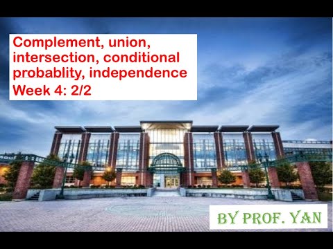 Complement, union, interception, conditional probability, multiplication law , independence etc.