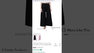 #trend #meesho women's palazzo pants under-₹97 only😱🥳#trending #viralreels #shortsfeed #viralvideo