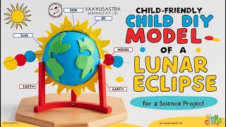 SIMPLE DIY - SOLAR & LUNAR  ECLIPSE | DIY Science Project |  Vaayusastra Aerospace