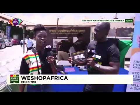 Citi TV / Citi FM - WESHOPAFRICA at "This is Ghana Exhibition 23"
