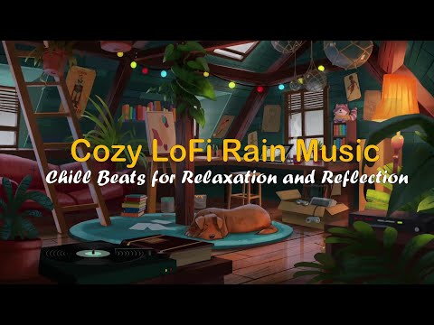 🌧️ Cozy LoFi Rain Music | Chill Beats for Relaxation and Reflection 🎧✨