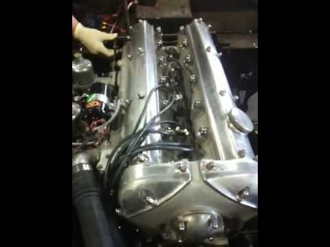 First start of 1956 Jaguar xk140 in 34 years