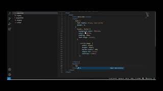 How to add circle image on header