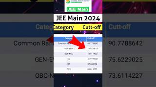JEE Main 2024 | jee Main cut-off 2023 #jeemain #jeecutoff #jee2024