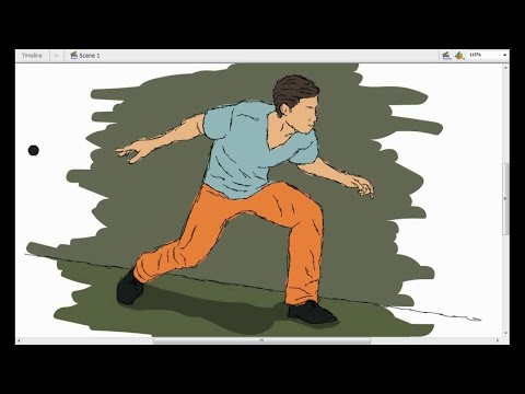 Escaping in the night (speed art)