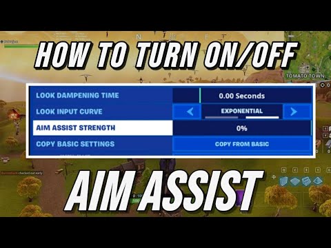 How to Turn Aim Assist On/Off in Fortnite
