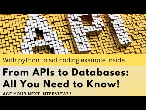 API Fundamentals with Python & SQL: Data Types & Interview Guide