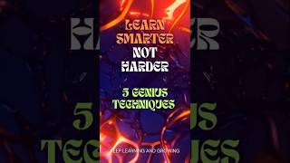 Learn Smarter Not Harder #SmartLearning #StudySkills #MemoryBoost #ProductiveHabits #MindMapMastery