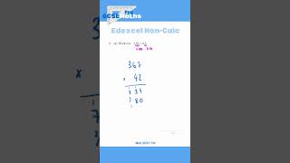Most Repeated Edexcel Non Calculator Exam Questions #gcsemaths #maths #noncalculator #fractions