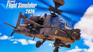 Working WEAPONS And Missions! | KwikFlight AH-64 Apache | MSFS 2024