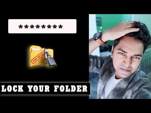 FOLDER LOCK || LOCK FOLDER USING .bat || ABDUL IQUBAL
