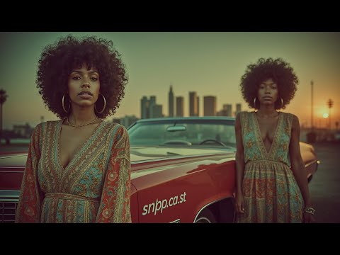 Feel the 70s Soul Funk Groove | Vintage Vibes & Classic Car Sunset Session