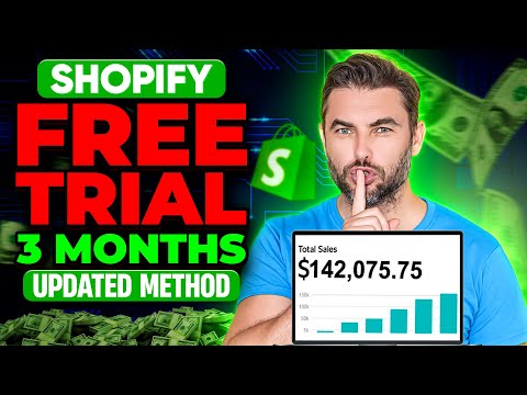 ✅ How To Get Shopify 3 Months Free Trial 🔥 Shopify 3 Month Free Trial 2025