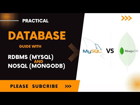 Database Training with RDBMS & NoSQL | MySQL & MongoDB #database #mysql #mongodb