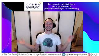 CSI's Got Talent - Roberto Clapis @Google  - Il significato di essere esperti